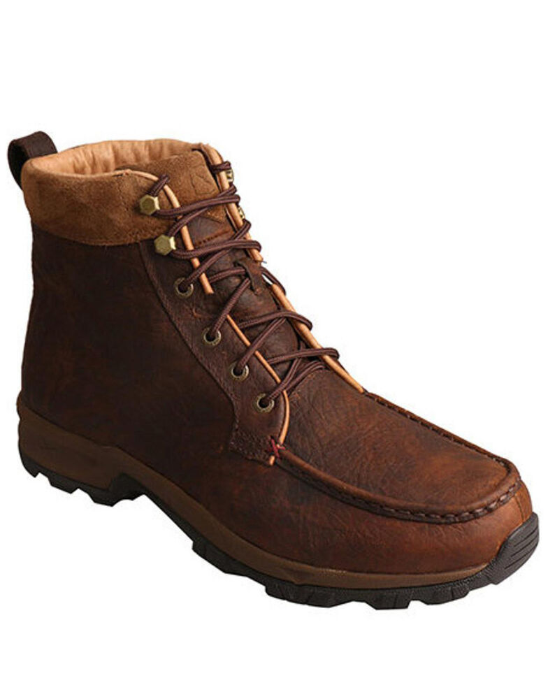 Twisted X Men's Insulated Casual Hiker Boots - Composite Toe, Dark Brown, hi-res