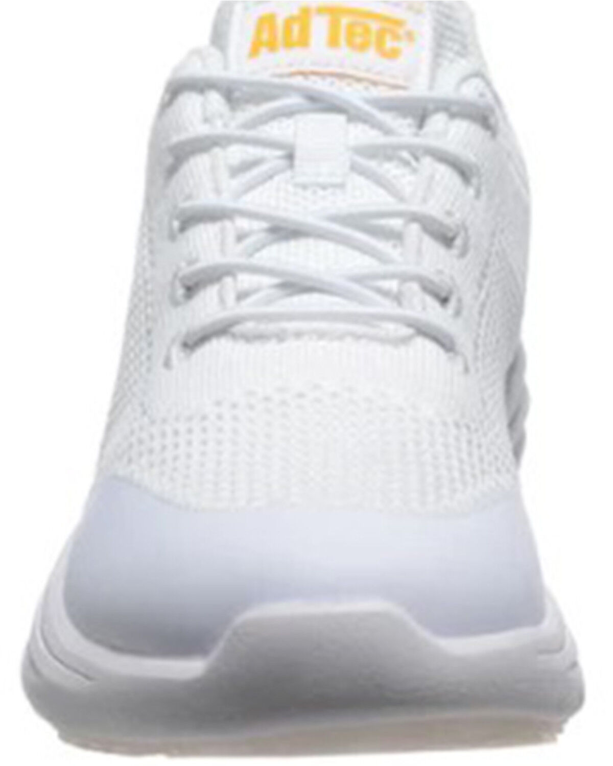 Image #3 - AdTec Women's Light Weight Work Shoes - Round Toe, White, hi-res