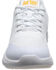 Image #3 - AdTec Women's Light Weight Work Shoes - Round Toe, White, hi-res