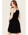 Image #4 - Idyllwind Women's Wolfeboro Embroidered And Beaded Halter Mini Dress, Black, hi-res