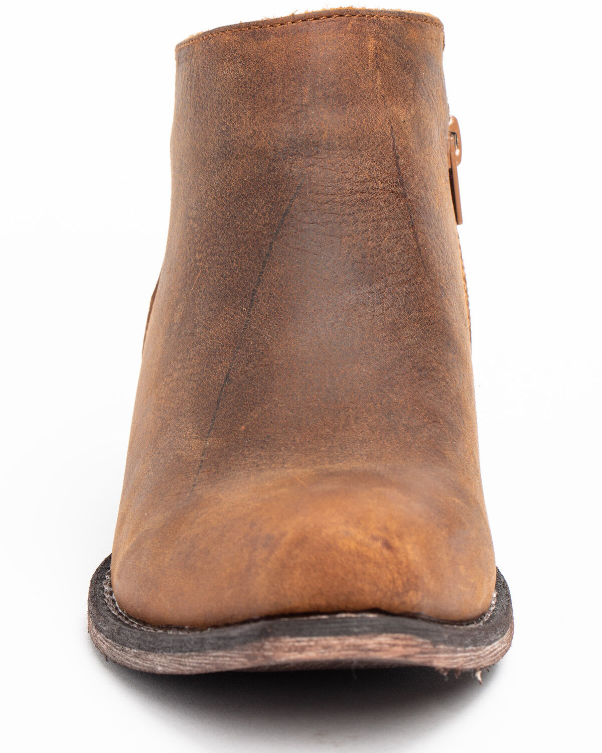 Image #4 - Roper Women's Serape Heel Fashion Booties - Snip Toe, Brown, hi-res