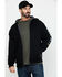 Image #1 - Ariat Men's Rebar All-Weather Full Zip Work Hoodie, Black, hi-res