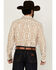 Image #4 - RANK 45&reg; Men's Trinidad Southwestern Print Long Sleeve Button-Down Stretch Western Shirt, Ivory, hi-res