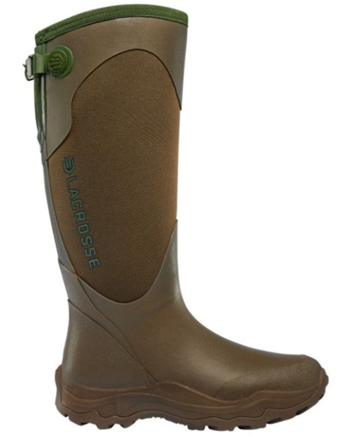 LaCrosse Women's Alpha Agility Waterproof Snake Boots - Round Toe, Brown, hi-res