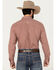 Image #4 - Ariat Men's Teegan Geo Print Long Sleeve Button-Down Western Shirt, Red, hi-res