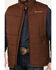 Image #3 - Ariat Men's Crius Solid Insulated Concealed Carry Vest, Medium Brown, hi-res