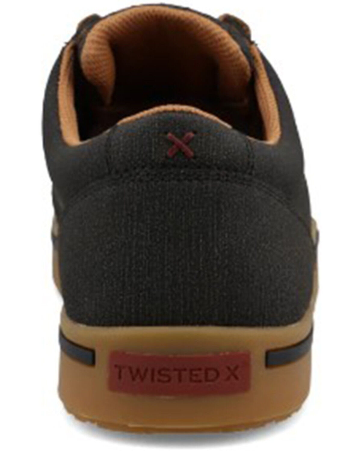 Image #5 - Twisted X Men's Work Kicks Lace-Up Shoes - Composite Toe, Charcoal, hi-res