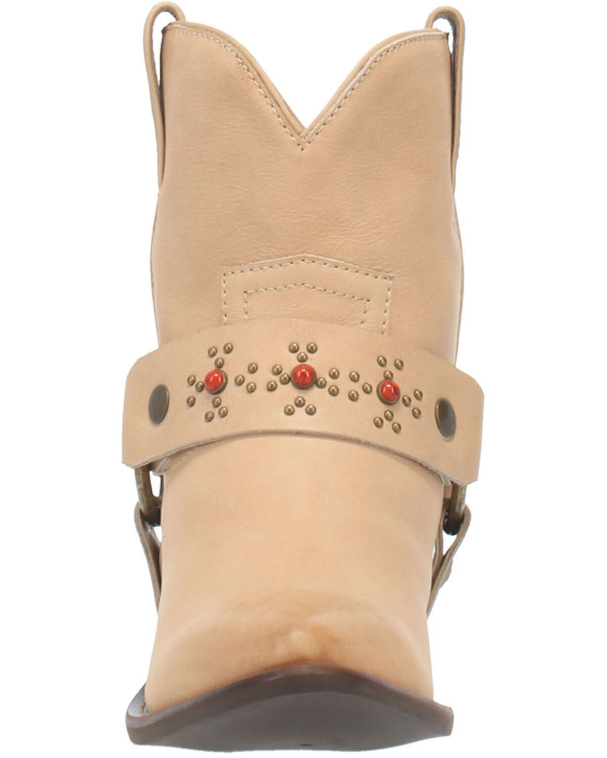 Image #5 - Dingo Women's Silverada Western Booties - Round Toe, Sand, hi-res