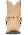 Image #5 - Dingo Women's Silverada Western Booties - Round Toe, Sand, hi-res