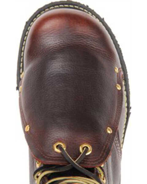 Image #5 - Carolina Men's Domestic Met Guard Boots - Steel Toe, Dark Brown, hi-res