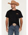 Image #2 - Cody James Men's Country as Hell Short Sleeve Graphic T-Shirt, Black, hi-res