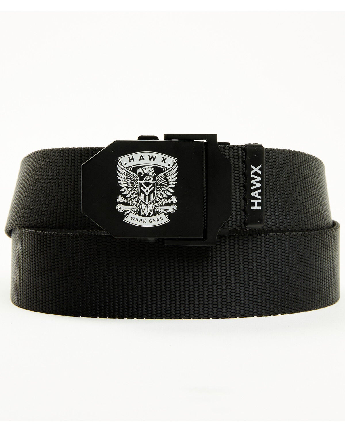 Hawx Men's Storm Webbed Work Belt, Black, hi-res