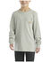 Image #3 - Carhartt Little Boys' Dog Logo Long Sleeve Graphic Shirt, Grey, hi-res