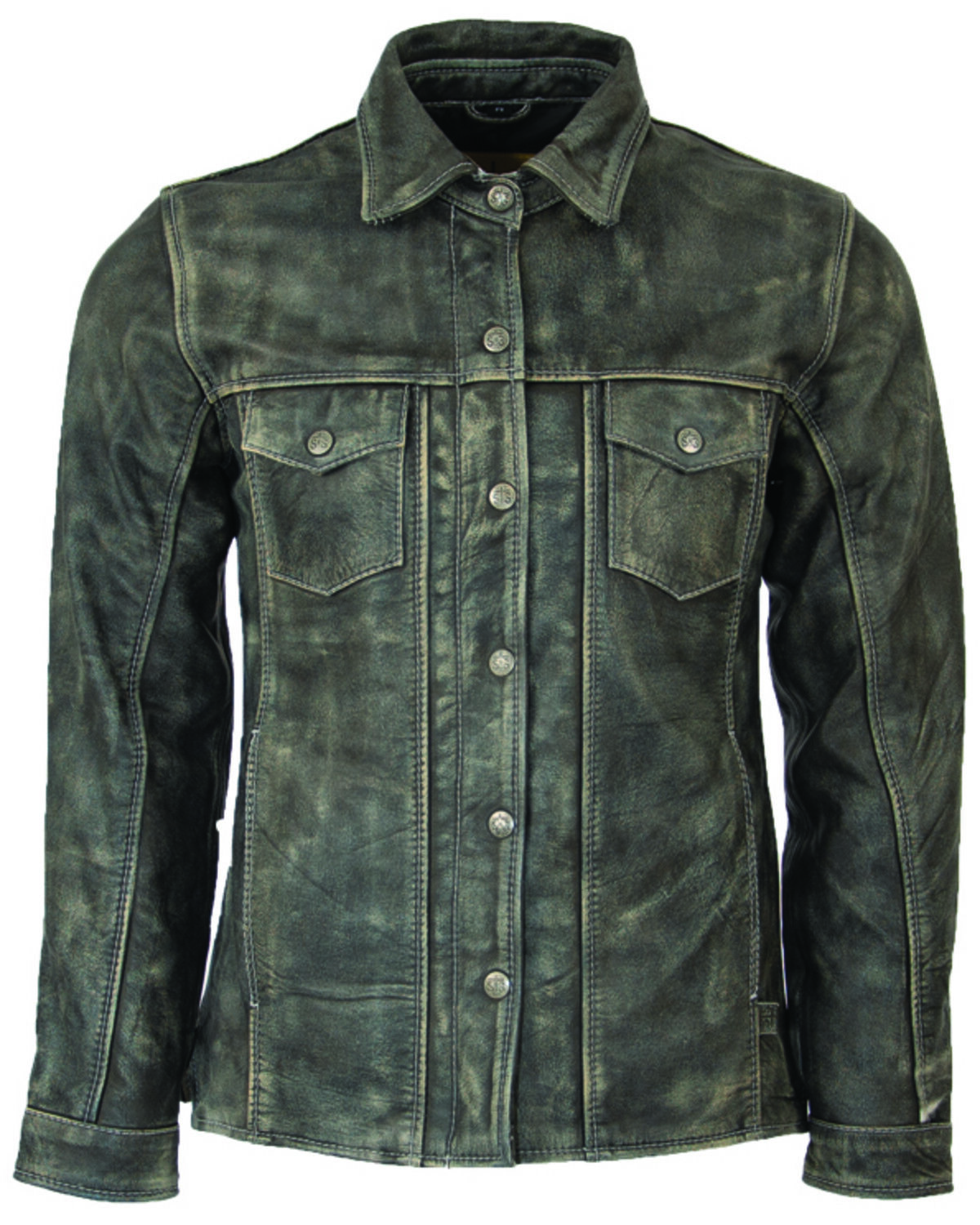 Image #1 - STS Ranchwear Men's Gray The Ranch Hand Leather Jacket, , hi-res