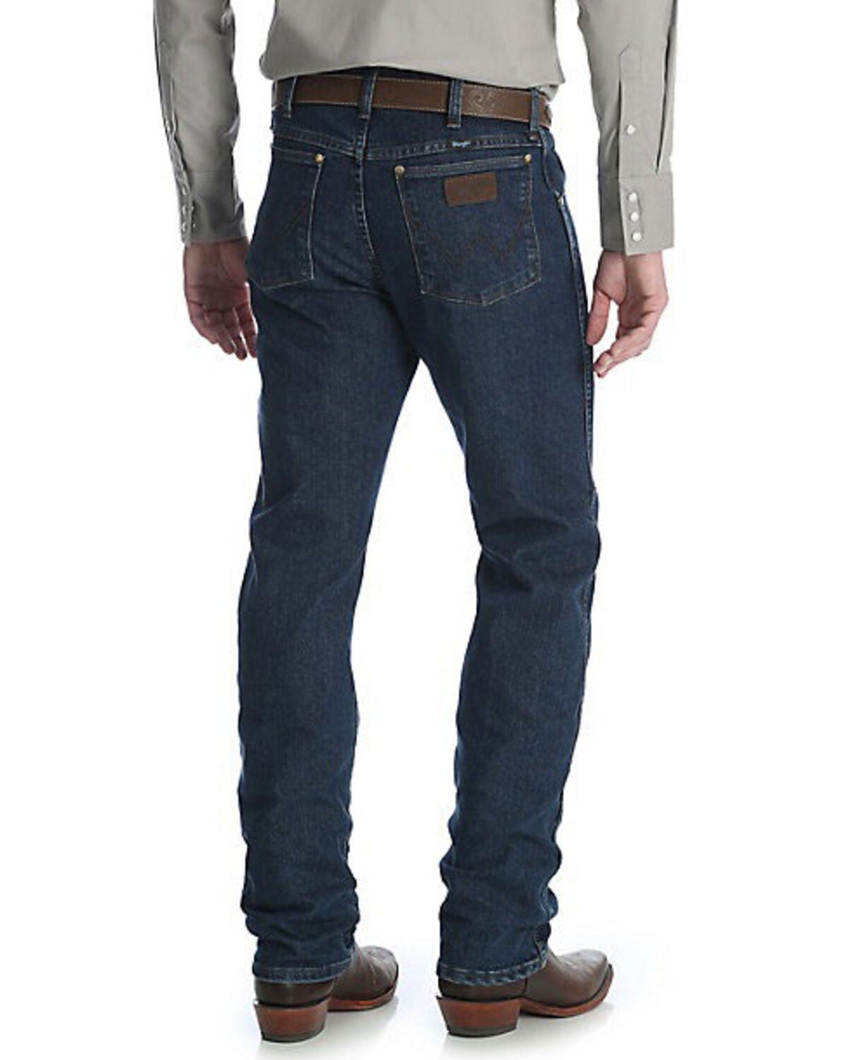 Wrangler Men's Midnight Rinse Premium Performance Cowboy Cut Jeans - Big & Tall, Indigo, hi-res