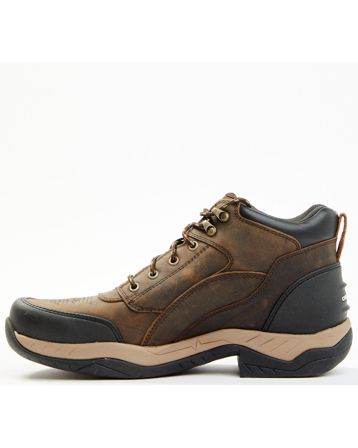 Image #3 - Cody James Men's Endurance Corral Lace-Up WP Soft Work Hiking Boots, Chocolate, hi-res