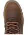 Image #4 - Wolverine Men's Vantage Hyprest 6" Carbonmax Waterproof Work Boots - Composite Toe, Dark Brown, hi-res