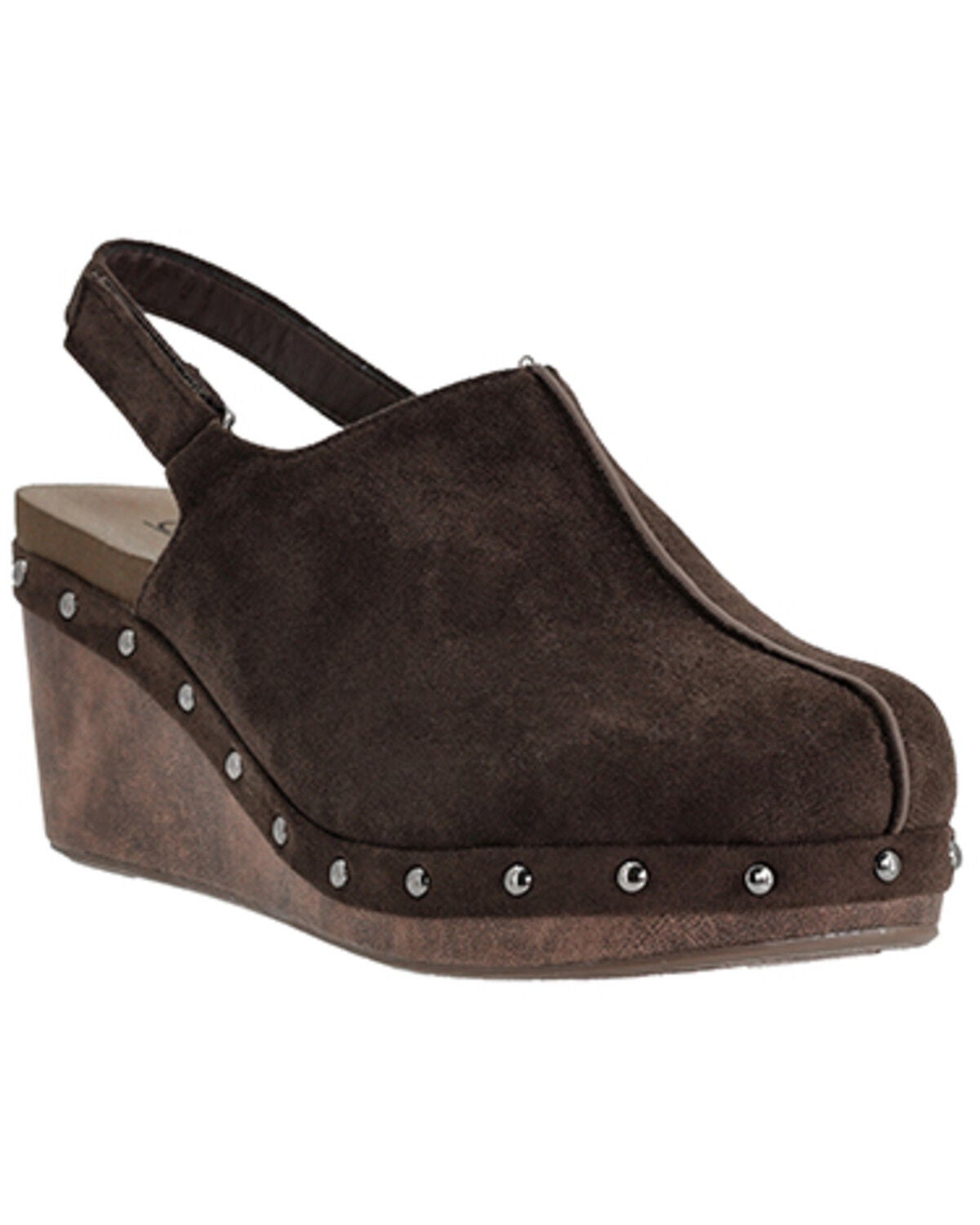 Image #1 - Corkys Women's Make Em Blush Sandals, Chocolate, hi-res