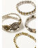 Image #3 - Shyanne Women's Desert Rose Antique Stretch Bracelet Set - 5 Piece, Gold, hi-res