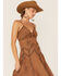 Image #3 - Scully Women's Long Spaghetti Strap Dress, Copper, hi-res