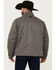 Image #4 - Cowboy Hardware Men's Embroidered Conceal Carry Softshell Jacket, Charcoal, hi-res