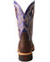 Twisted X Men's Lite Cowboy Elephant Print Western Work Boots - Alloy Toe, Brown, hi-res