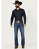 Image #1 - Ariat Men's M5 Medium Wash Pismo Bucklin Straight Denim Jeans, Medium Wash, hi-res