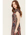 Image #2 - Idyllwind Women's Bethany Flutter Sleeve Midi Dress, Black, hi-res