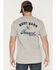 Image #4 - Boot Barn X Thorogood Men's Workwear Short Sleeve Graphic T-Shirt, Silver, hi-res