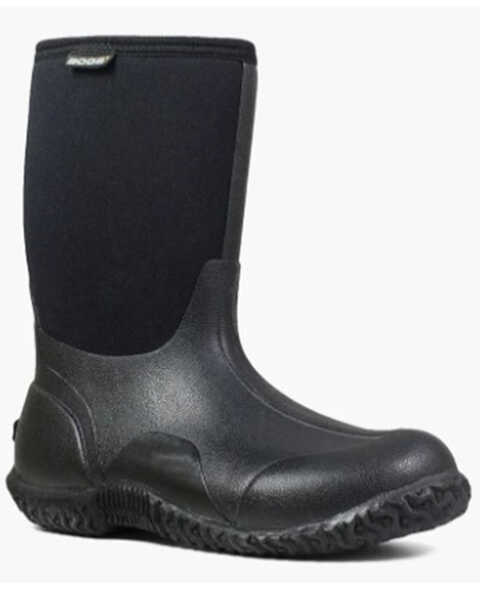 Bogs Women's Classic Mid Waterproof Winter Boots - Soft Toe, Black, hi-res