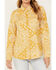 Image #3 - Cotton & Rye Women's Bandana Print Long Sleeve Pearl Snap Western Shirt, , hi-res