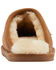 Lamo Footwear Men's Scuff Doubleface Slippers, Chestnut, hi-res