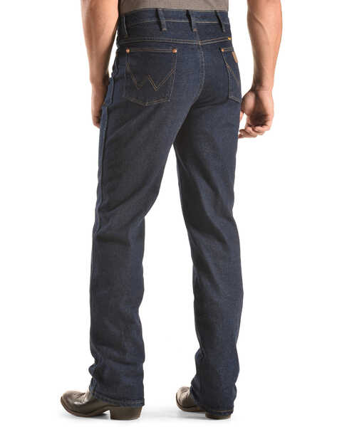 Image #1 - Wrangler Men's 937 Stretch Slim Cowboy Cut Jeans , Indigo, hi-res