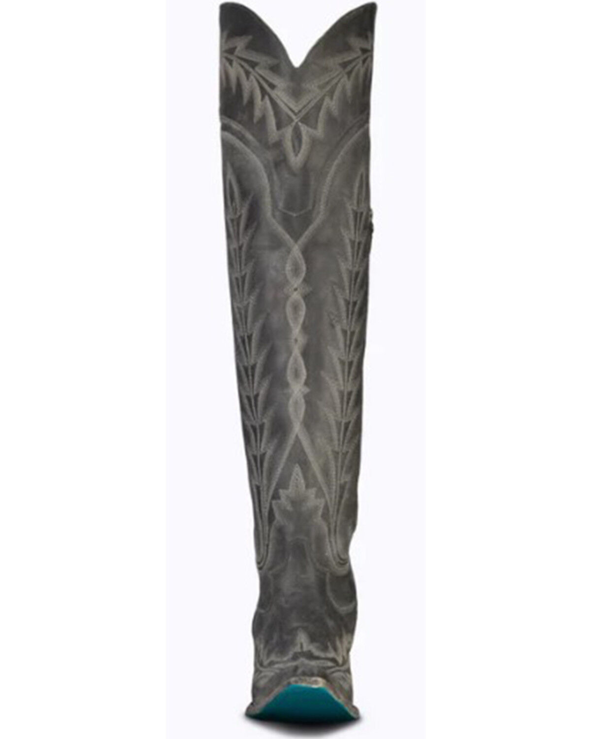 Image #4 - Lane Women's Lexington Leather Tall Western Boots - Snip Toe, Jet Black, hi-res