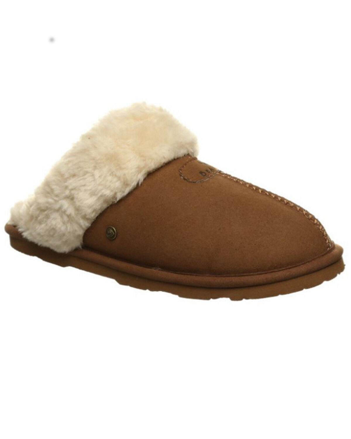 Image #1 - Bearpaw Women's Loki Vegan Slippers, Brown, hi-res