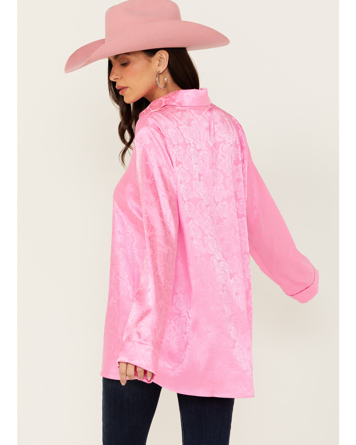 Image #4 - Show Me Your Mumu Women's Smith Button-Down Top, Bright Pink, hi-res