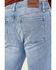 Image #4 - Brothers and Sons Men's Arizona Light Wash Distressed Stretch Slim Straight Jeans, Light Wash, hi-res