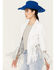 Image #2 - Cripple Creek Women's Cropped Fringe Jacket, White, hi-res