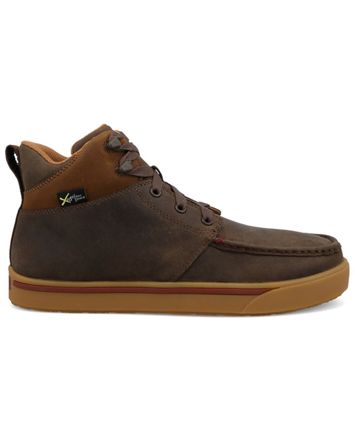 Image #2 - Twisted X Men's 5" Work Kicks - Nano Toe, Brown, hi-res