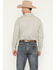 Image #4 - RANK 45® Men's Six Shooter Geo Print Long Sleeve Button-Down Stretch Western Shirt, White, hi-res