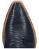 Image #6 - Dan Post Women's Tulip Exotic Lizard Western Boots - Snip Toe, Blue, hi-res