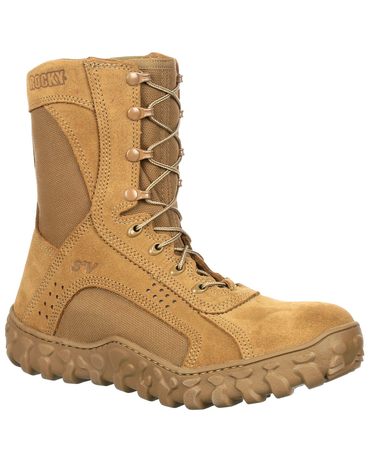 Image #1 - Rocky Men's S2V Tactical Military Boots - Steel Toe, , hi-res