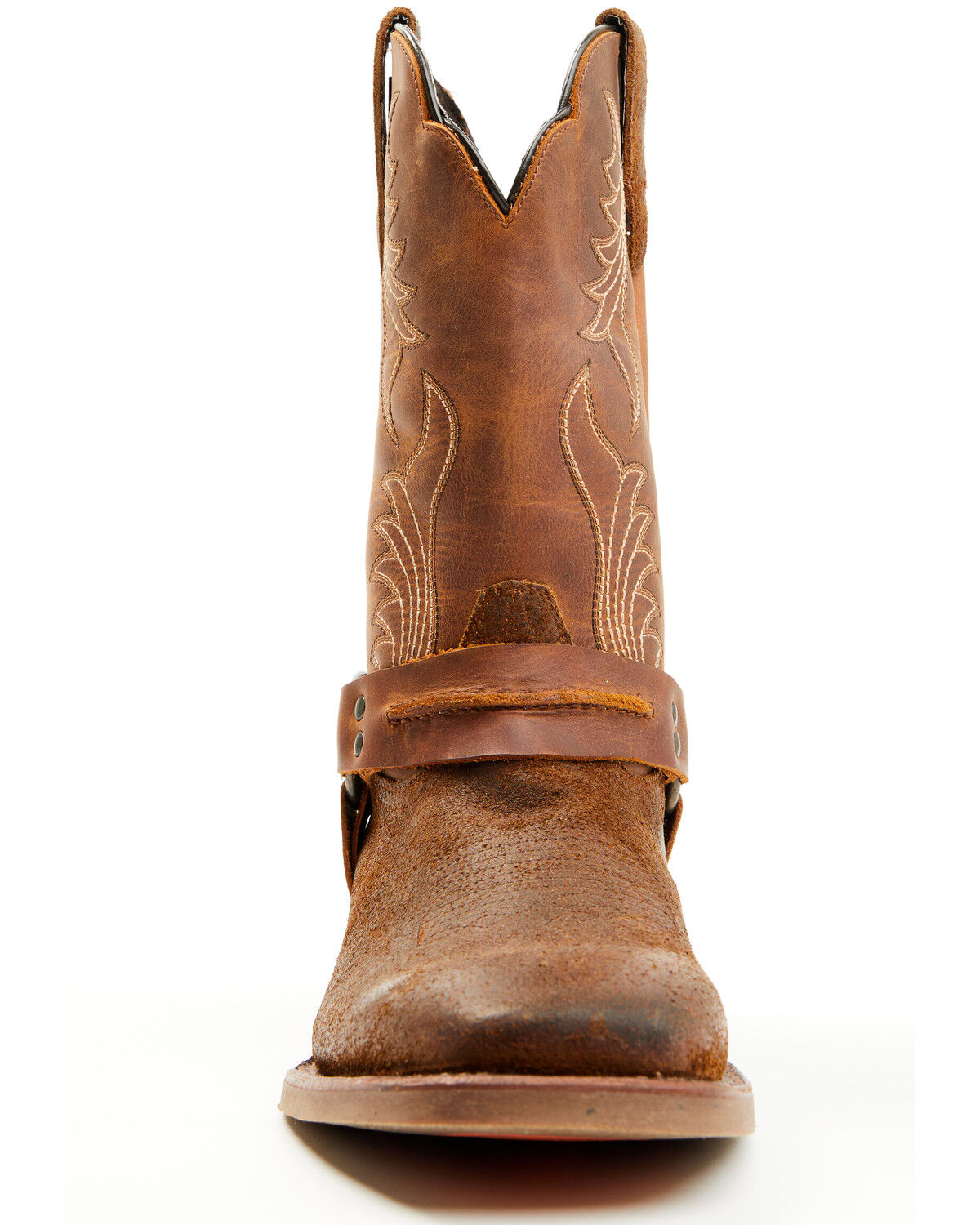 Image #4 - Roan by Bed Stu Men's Saga Performance Western Boots - Broad Square Toe, Tan, hi-res