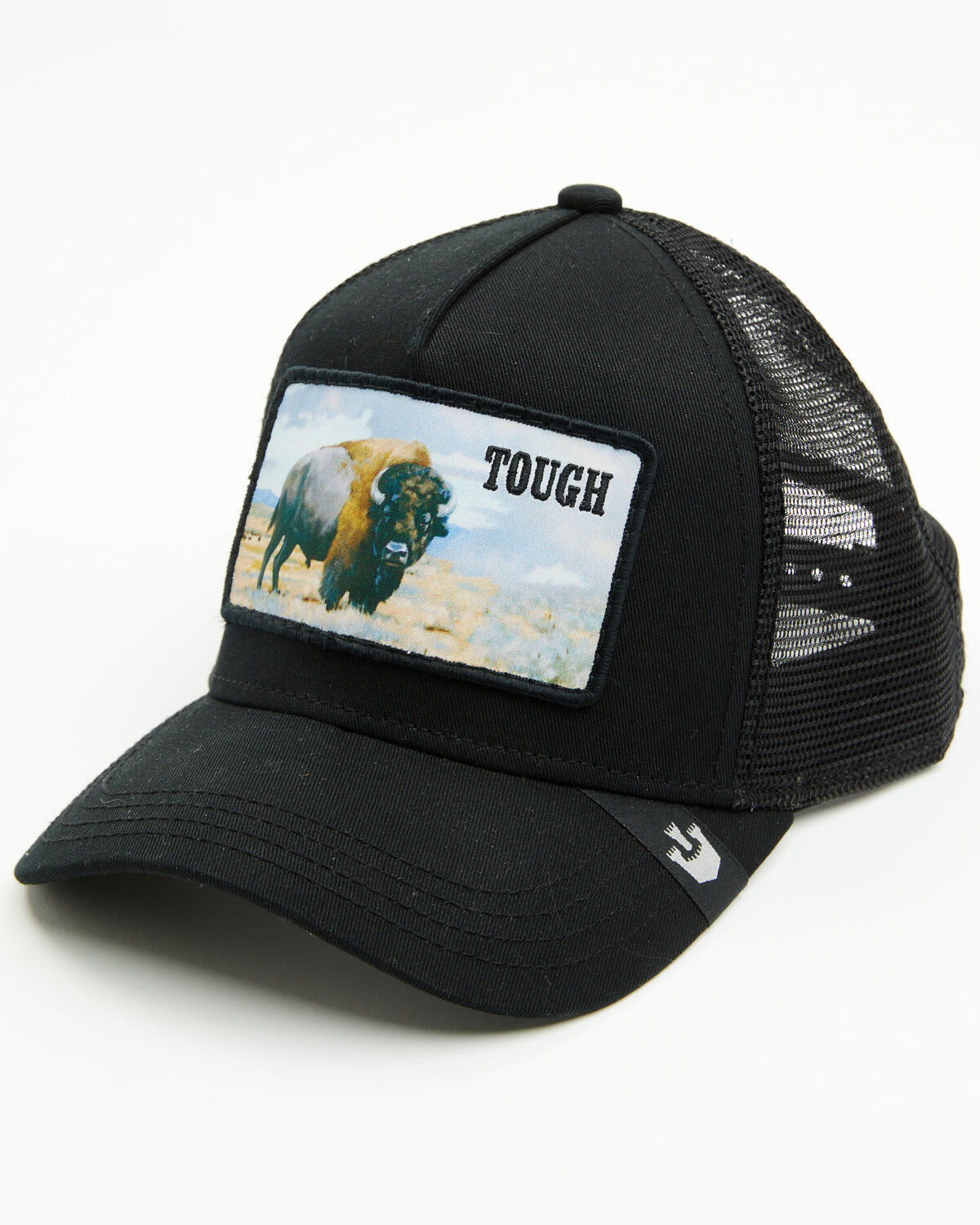 Image #1 - Goorin Bros Men's Boot Barn Exclusive Tough Ball Cap, Black, hi-res