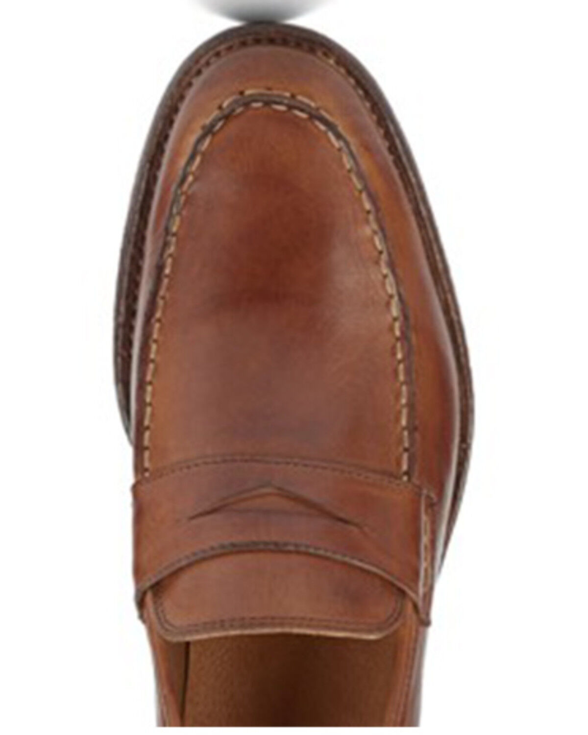 Image #6 - Frye Men's Tyler Penny Casual Shoes - Moc Toe, Bronze, hi-res