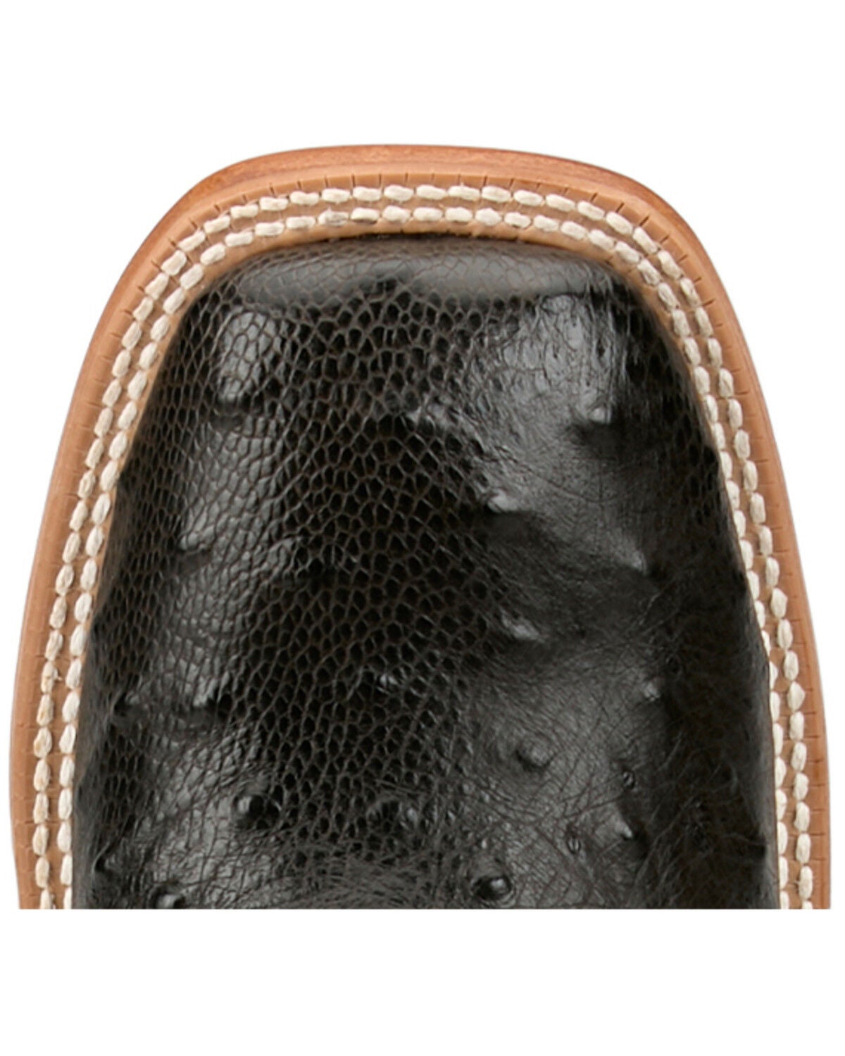 Image #6 - Tony Lama Men's Blaine Exotic Ostrich Western Boots - Broad Square Toe, Chocolate, hi-res