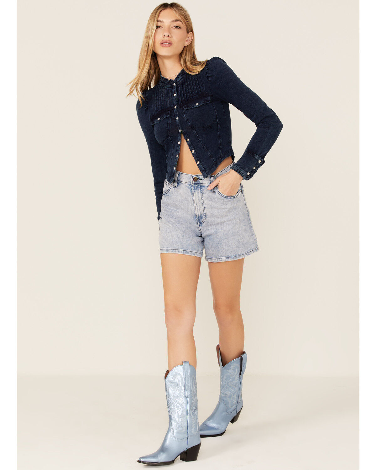 Image #2 - Lee Women's Lady Lee A-Line Shorts, , hi-res