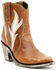 Image #1 - Liberty Black Women's Evan Flame Western Booties - Snip Toe, Tan, hi-res