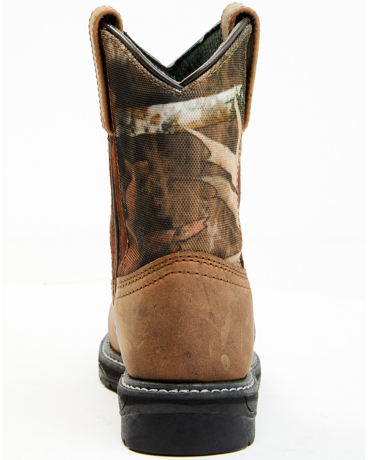 Image #5 - Cody James Boys' Real Tree Camo Work Boot - Round Toe, , hi-res