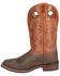 Image #3 - Smoky Mountain Men's Timber Performance Western Boots - Broad Square Toe, Brown, hi-res